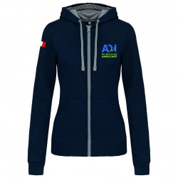 ADH - Sweat zippé femme 